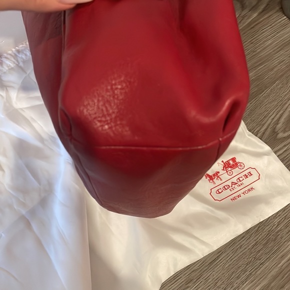 Red Coach Purse - Picture 5 of 5